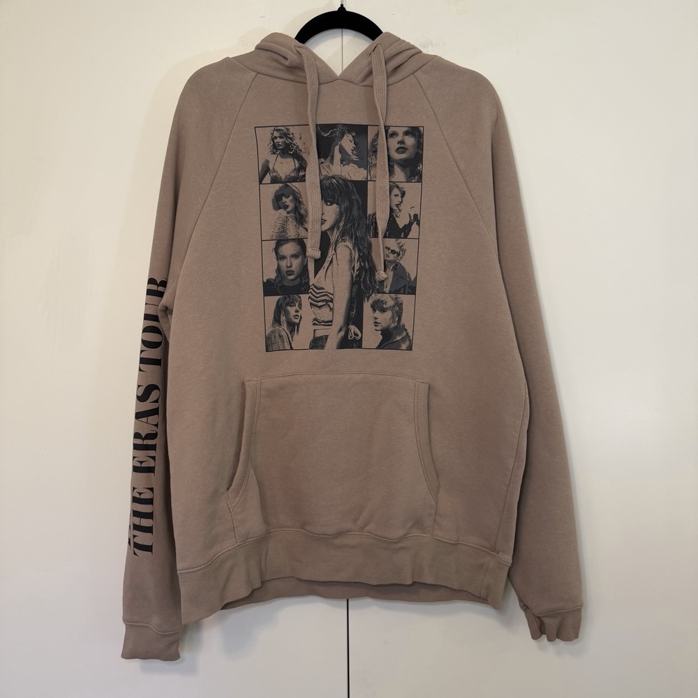 Taylor Swift The Eras Tour Hoodie‎ Taupe